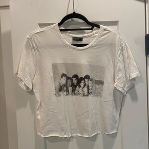 FRIENDS White Kids Tee with Graphic Print